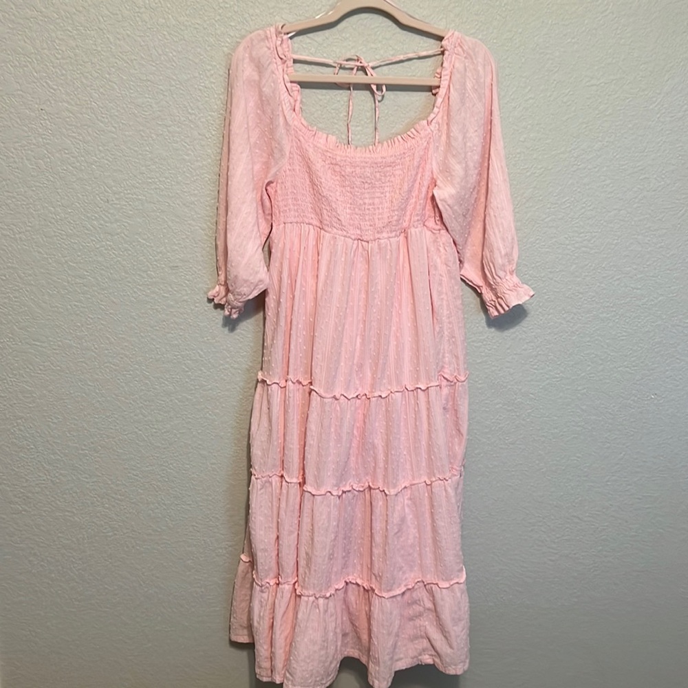 Crown & Ivy smocked dress
